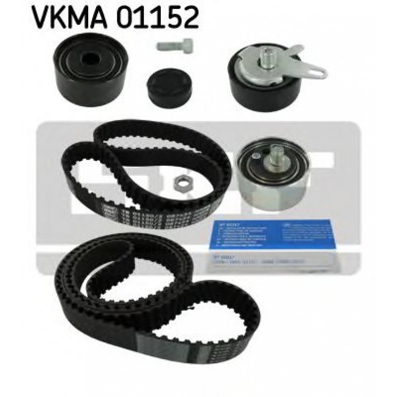 VKMA 01152 SKF Комплект (ремінь+ролики)